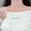 Outono e Inverno Elegante e Sofisticado Nicho Versátil Exquisito Luxo Leve Único Colar Extensível Personalizado Único Colar Feminino