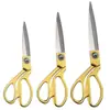 Tijeras de Sastre de Acero Inoxidable para Cortar Ropa y Telas Tijeras de Corte Multipropósito 8-10 pulgadas Tijeras de Costura Mango de Aleación de Aluminio