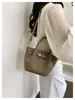 Bolso Cubo de Mano de Moda de Diseño de Nicho para Mujer 2026 Nuevo Bolso Versátil para el Trabajo Bolso Pequeño Cruzado de Gama Alta