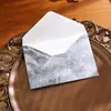 Sobre con diseño de mármol, colorido, sencillo, papel de carta vintage estilo occidental, sello de cera, juego de sobre y papel de carta