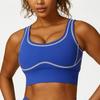 Conjunto Novo de Roupa de Yoga Transfronteiriço, Cintura Alta, Levanta Bumbum, Sem Marcas Estranhas, Leggings Elásticas, Sutiã Esportivo sem Costas