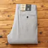 Pantalones de Traje de Lino Finos de Verano, Sueltos y No Restrictivos, de Algodón y Lino de Gama Alta, Transpirables, Rectos, Casuales para Hombre