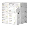 330 Folhas de Papel Toalha Feitas de Polpa de Madeira Virgem, Guardanapos Espessados de Cinco Camadas, Lenços Umedecidos, Venda Direta da Fábrica, Papel Higiênico
