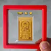 Ocho Santos Patronos Lámina de Oro Zodiaco Año de Nacimiento Buda Pegatinas para Teléfono Venta al por Mayor Tráfico para Transmisiones en Vivo Transfronterizas