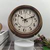 Reloj de pared silencioso de cuarzo montado en la pared para decoración de sala de estar vieja descolorida de 30 cm RELOJ DE PARED