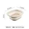 Nova cesta de escorrer frutas e vegetais dupla camada multifuncional para uso na cozinha, espessada para uso doméstico, adequada para escorrer vegetais e frutas na sala de estar