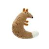 Juguetes para Mascotas Suministros para Gatos Juguete para Rascar Gatos Hierba Gatera Masticar Descompresión Ganso Grande Zorro Juguetes de Peluche Chirriantes