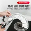 Pegatinas para estufa de gas pegatinas antiaceite almohadillas protectoras para estufa de gas cubierta redonda para estufa de cocina anillo de papel de aluminio almohadilla de estufa de papel de aluminio