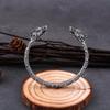 Explosiones de Comercio Exterior Pulsera de Apertura Lobo Vikingo Nórdico Pulsera de Moda Retro Pulsera Estilo Noruego Venta al por Mayor Cabello