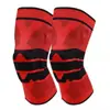 Venta al por mayor de fábrica Rodillera Deportiva de Nylon con Resorte de Silicona Equipo Protector Rodillera para Correr al Aire Libre Baloncesto Ciclismo Montañismo