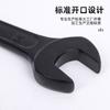 Llave de boca simple, Llave de impacto de alta resistencia, Llave de boca de mango largo, Llave de boca de impacto de acero aleado negro con mango extendido