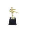 Trophy pequeño de plástico bañado en oro para competición de Taekwondo 2020 con LOGOTIPO personalizable