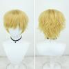 Peluca Cos Universal Estilo Corto Rizado Inverso Cara Esponjoso Maíz Seda Permanente Cabello Curvo Cabello Corto Rizado Fábrica Venta al por Mayor