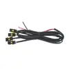 Grelha de Cabeça Anpu Neutra Luz Amarela Pequena Luz LED Decorativa para Carro Plug à Prova d'Água Cabo de Conexão da Grelha de Luz Amarela Pequena