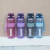 Botella de Agua Deportiva Fitness Taza de Plástico Portátil Gran Capacidad para Hombres y Mujeres Estudiantes Tetera Anticaídas Celebridad de Internet Transparente para Exteriores Taza Espacial