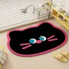 Alfombrilla de baño de tierra de diatomeas Crayon Shin-Chan, Fuerte absorción de agua, Antideslizante, Secado rápido, Retro, Felpudo Antideslizante