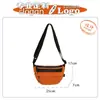 Bolso Cruzado Ligero de Hombro para Hombre y Mujer con Logo Personalizado, Bolso para Viajero Urbano, Bolso de Hombro Casual Versátil para el Día a Día