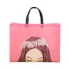 En stock Bolso de Compras Impermeable Engrosado de Tejido No Tejido Bolsa de Cosméticos Bolso de Mano para Mujer Bolsa de Regalo