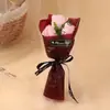 Ramo de Rosas de Jabón, Flores Artificiales, Regalo de San Valentín, Flores Eternas, Regalo para Clientes, Novia, Flor para Coche, Recuerdo