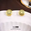 Pendientes Geométricos Cepillados Dorados de Nicho Pendientes de Lujo Accesible Europeos y Americanos Pendientes de Corazón Simples de Gama Alta Moda Femenina Pendientes Versátiles