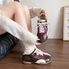 2026 Nuevos Zapatos de Entrenamiento Alemanes para Mujer de Moda Estilo Coreano con Suela Gruesa, Zapatos Casuales Retro de Suela Blanda Forrest Gump, Tenis Deportivos