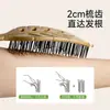 Pente Fasola para Volumizar Raízes do Cabelo, Pente Grande Massageador Feminino de Arco para Cabelo Liso, Pente de Dentes Finos Anti-Estático