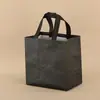 Bolsa Portátil para Empaque para Llevar, Bolsa Personalizada de TNT Laminado para Empaque Comercial de Catering, Bolsa Desechable, Fabricante de Bolsas para Llevar