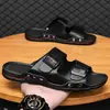 Sandalias de Verano para Hombre sin Cierre Transfronterizas con Hebilla de Correa Antideslizante, Suela Suave, Resistentes al Desgaste, Zapatos de Playa, Pantuflas Casuales para Exteriores