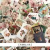 Mini Tarjetas Estilo Retro, Serie Colección Pequeña, Artículos Decorativos para Diario Creativo, 100 Piezas en 10 Diseños a Elegir
