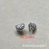 Shanxi Plata Antigua Retro Panax Notoginseng Hebilla de Plata Collar Pulsera Hebilla de Pez Hebilla de Solapa OT Agarrando Hebilla de Solapa DIY Wen Play Accesorios de Joyería