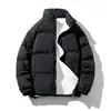 Nueva chaqueta acolchada de invierno, gruesa y cálida, unisex, corte holgado, abrigo casual, abrigo de algodón versátil y moderno