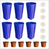 Balcón de casa Tubería Tubería de agua Cultivo de hortalizas Equipo de cultivo sin suelo Cultivo hidropónico de hortalizas Estante para plantar con tubería hidropónica Máquina hidropónica