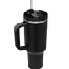 Taza de coche de segunda generación de 40 oz con logotipo, taza de gran capacidad con asa, taza de hielo para coche transfronteriza, taza de agua fría con aislamiento