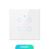 Interruptor Wifi Tuya Cable Vivo Único/Cable Neutro Estándar de EE. UU. 86 Estándar de la UE Estándar del Reino Unido Táctil Temporización Control por Voz Alexa