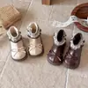 Botas para Niñas Botas Estilo Martin 2026 Otoño Nuevo Estilo Dulce Infantil Estilo Encaje Botines Princesa Niñas Pequeñas Botas de Piel