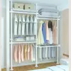 Arara de Roupas Popular do Xiaohongshu, Espessada e com Instalação sem Furos, para Uso em Guarda-Roupa e Quarto