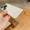 Funda de Teléfono con Película de Lente de Agujero de Precisión sin Marco Adecuada para Apple 17Promax Simple 16 Media Cubierta 11 Estuche Duro 13/14
