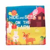 Libros para Niños Bebé Estéreo Libro de Tela con Cola de Tela Bebé No Puede Romper Libro de Tela Silencioso Libro de Tela con Cola de Animal Fabricante