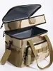 Bolsa Tote Aislada Camuflaje Transfronterizo Doble Capa con Bolsa de Hielo de Gran Capacidad para Camping al Aire Libre
