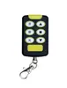 Controle remoto de cópia de par de 6 teclas 2 portas 433 universal portão de correr porta retrátil porta elétrica porta de garagem portão de rolo controle remoto
