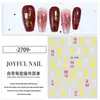 [Liquidação] Dança do Leão Ano do Dragão Adesivos para Unhas Ano Novo Decalques de Unhas Estilo Chinês Adesivos Decorativos em Relevo Acessórios