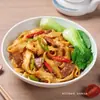 Tres Cerezas, Jinxu, fideos cortados, resistentes a la cocción, fideos semi-secos, fideos frescos y húmedos, fideos al aceite de Shaanxi, venta al por mayor para restauración