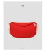 Bolso Bandolera Cruzado Versátil para Mujer, Diseño Fresco de Nicho Estilo Coreano, Color Sólido, Bolso Sencillo Tipo Empanada, Ligero para Viajes Diarios y Exteriores