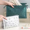 Bolsa de cosméticos Ringge, bolsa de lavado impermeable de PU, bolsa de viaje portátil para guardar cosméticos, bolsa de almacenamiento, venta directa de fábrica