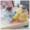 Solo la RopaJellycat Pingüino Cacahuete Ropa para Muñeca de 11 cm Colgante Pingüino Cacahuete Suéter Bufanda