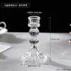 Candelabro de Hierro Retro Europeo Restaurante Hogar Atmósfera Cena a la Luz de las Velas Adornos Accesorios para Disparos Adornos Multiestilo