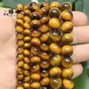 6/8/10mm Contas de Vidro Olho de Tigre Combinação Pulseira de Contas Redondas Colar Acessórios de Joias DIY Produtos Semi-Acabados Atacado em Estoque