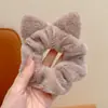 Goma de pelo scrunchie de alta gama estilo coreano con estampado de leopardo para mujer 2026 Nuevo accesorio para moño y cola de caballo elegante