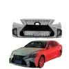 Adecuado para Ls460 2012-2015 Actualización a 2018-2021 Kit de Carrocería Lexus Trd Cara Frontal
