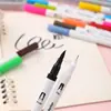 Plumas de Acuarela Pincel Suave Doble Punta para Niños Plumas Creativas de Contorno 12 Colores 24 Colores Tipo Destapable Plumas para Diario Marcador Plumas para Dibujar